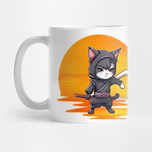 A Ninja Kitten Mug